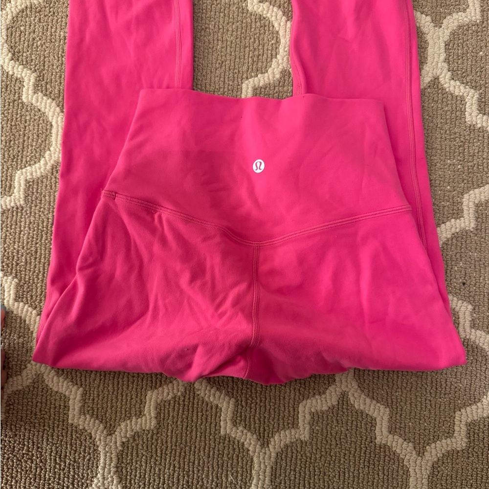 Lululemon Athletica Bright Pink Leggings